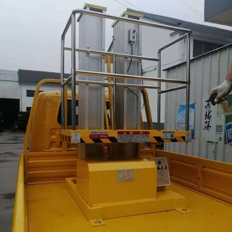 91麻豆国产福利品精車載鋁合金升降機